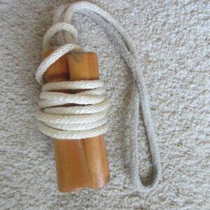 Jump Rope with wood handles USA